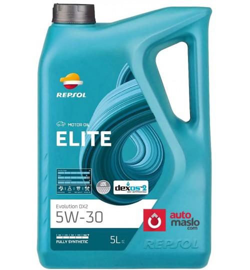 REPSOL ELITE EVOLUTION DX2 5W30, 5л